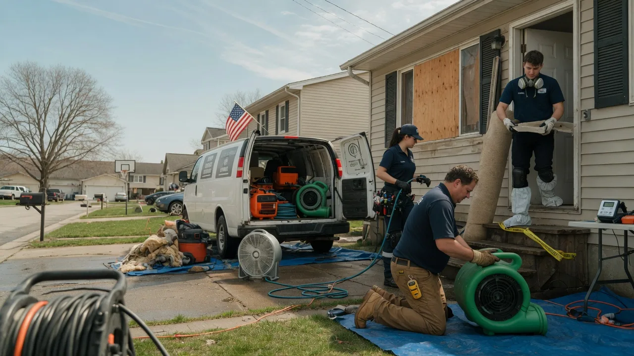 Water Damage Restoration in Hall Summit, LA near me